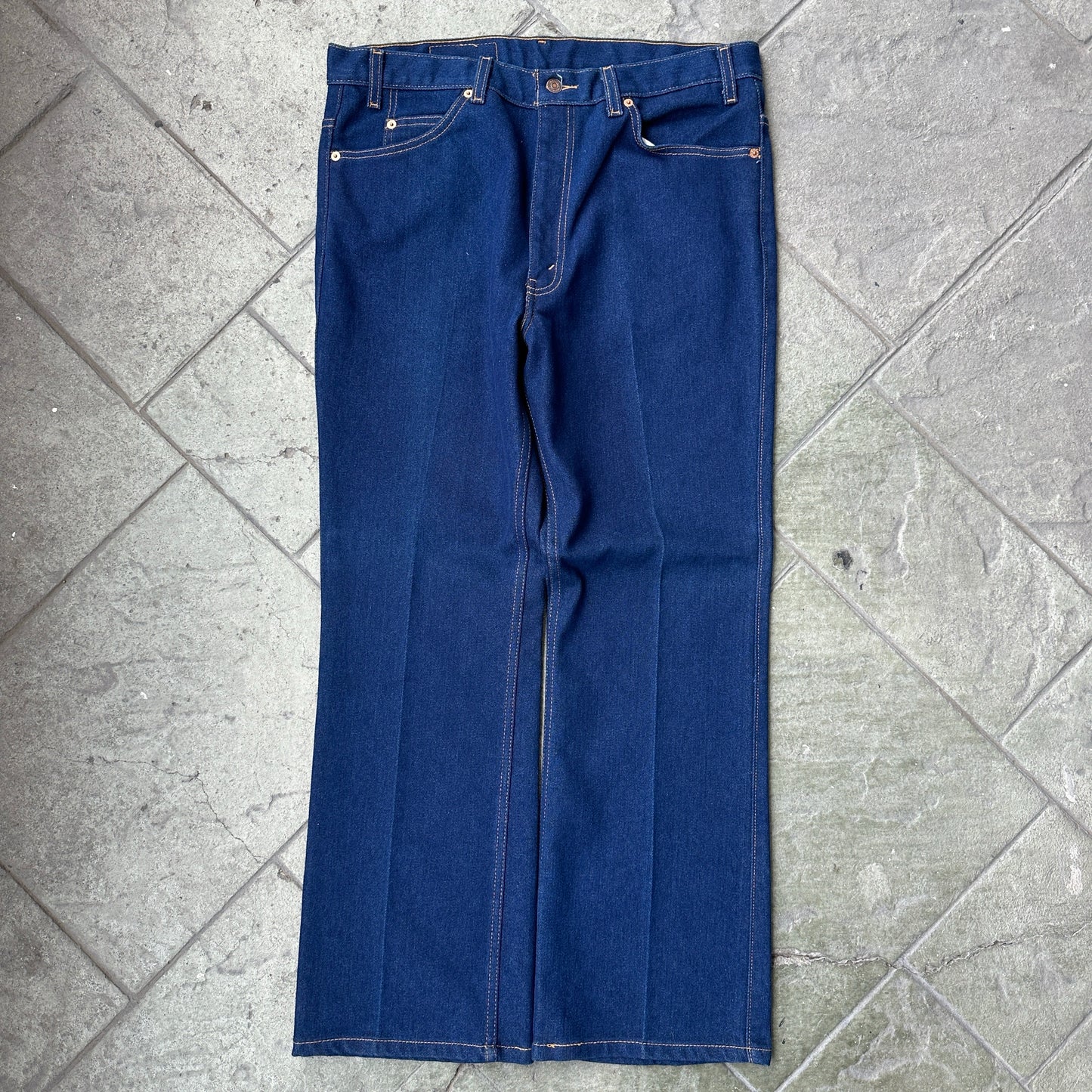 Pantalon Levis De Hombre Talla 38x30 Color Azul Corte Acampanado 517 Vintage BootCut