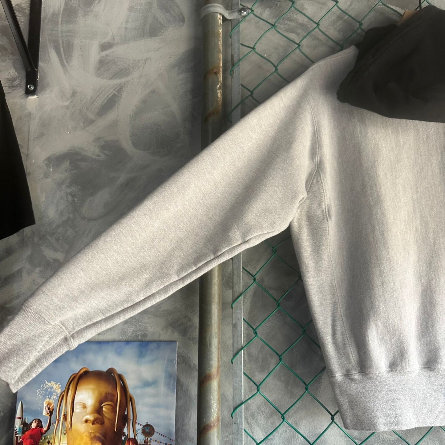 Hoodie Champion De hombre Talla S Color Gris Reverse Weave 90s Vintage