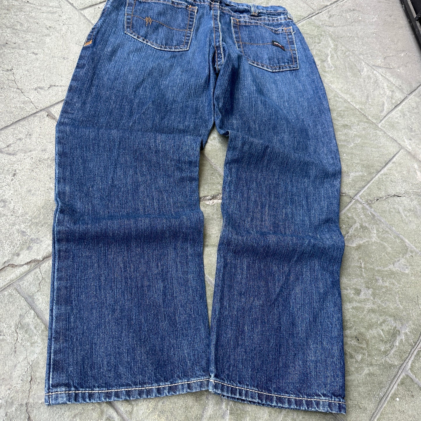 Pantalon Ariat De Hombre Talla 34x30 Color Azul Corte Recto Resistente Al Fuego Vaquero