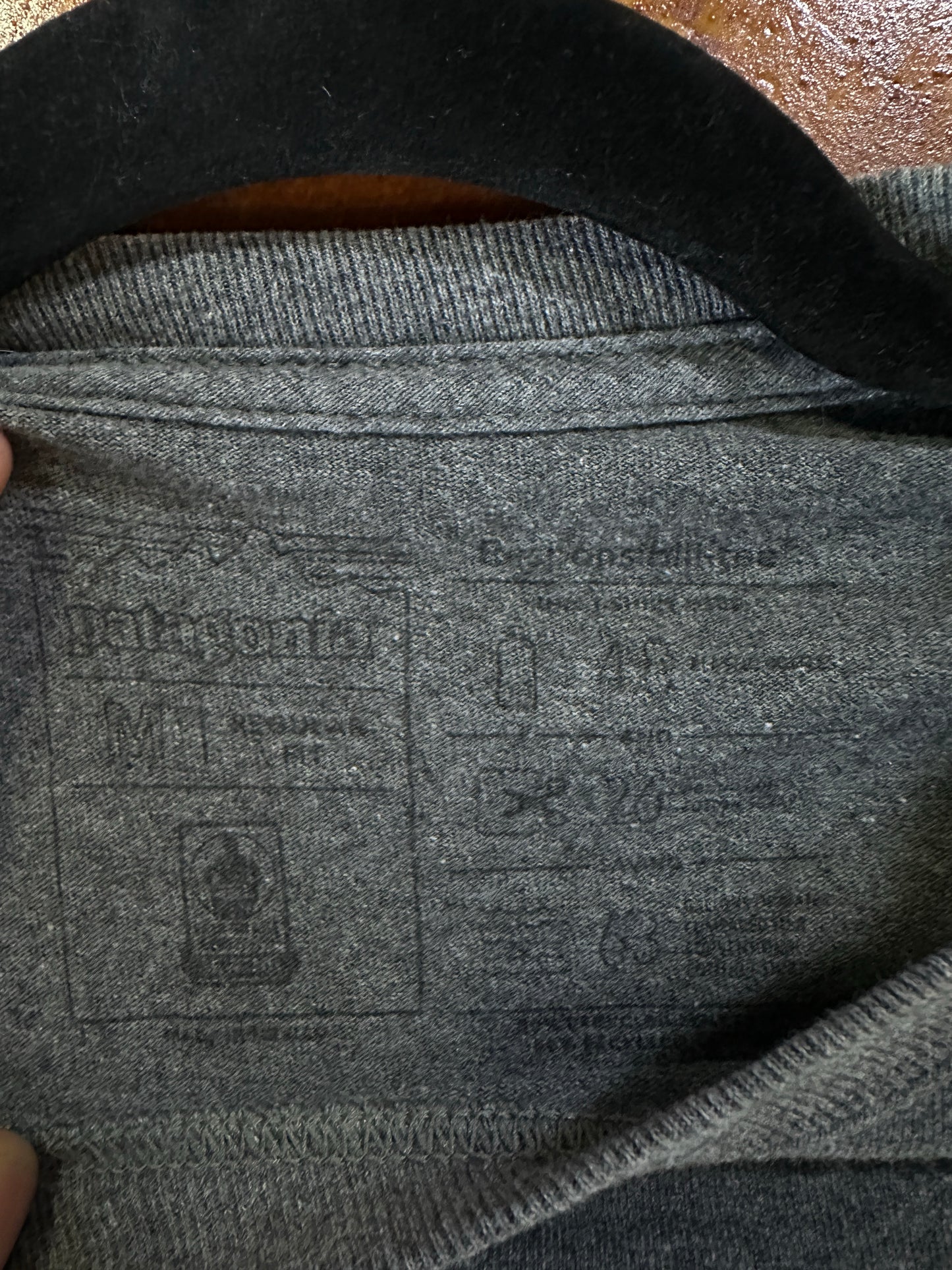 Camisa Patagonia De Hombre Talla M Color Gris De Manga Larga Mimalista Fresca