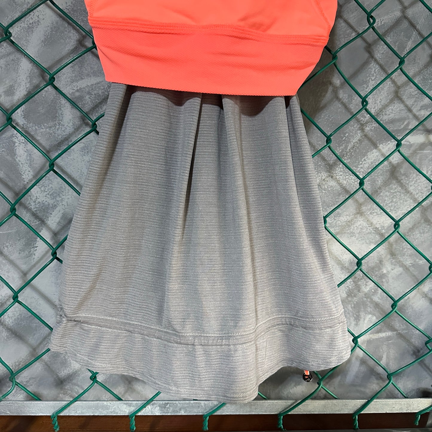 Top O Blusa Lululemon De Mujer Talla 4 Color Salmon Gris Gimnasio Pilates Yoga