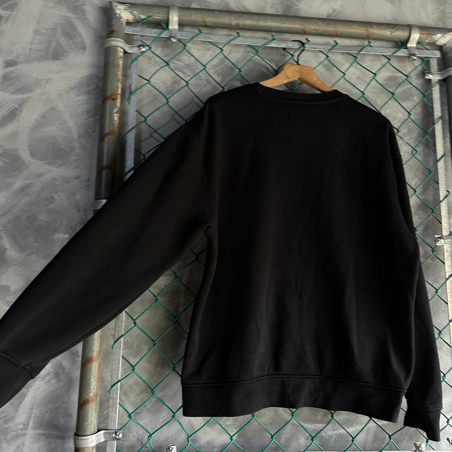 Sueter Jordan De Hombre Talla L Color Negro Sin Gorro Crewneck Colegial San Diego Aztecs