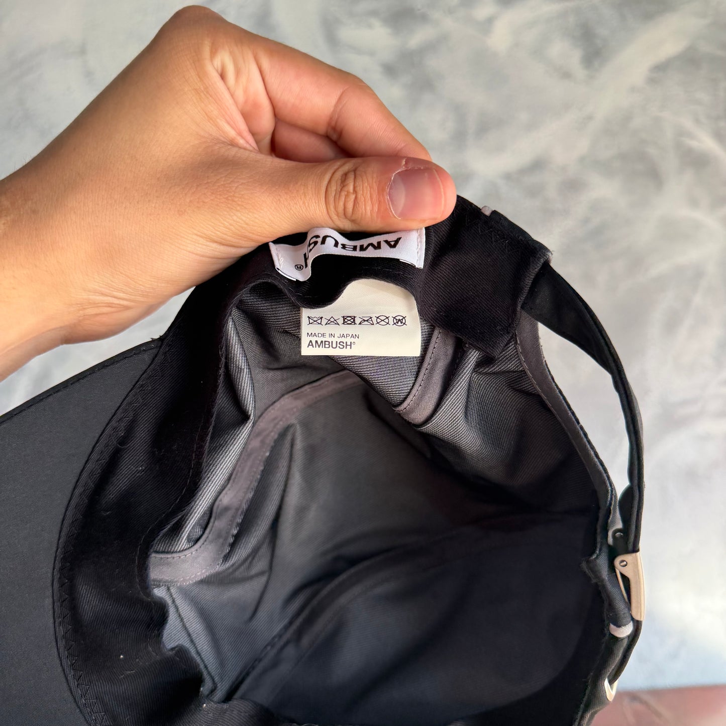 Gorra De Lujo Ambush De Hombre Unitalla Color Negro