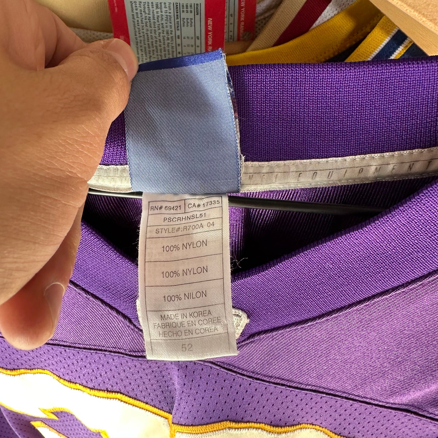 Jersey De Minnesota Vikings De Bennett #23 De Hombre Talla 52 2XL Color Morado Reebok Authentic