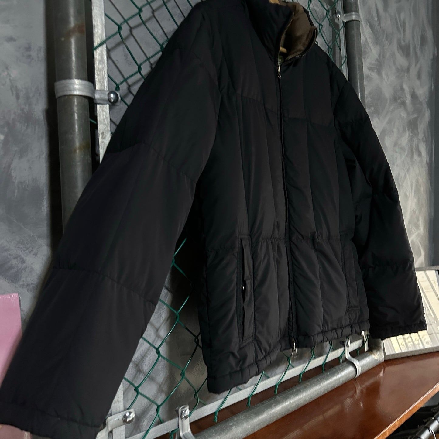 Chamarra Puffer Eddie Bauer De Hombre Talla L Color Negro Con Forro Pluma Pluma de Ganso