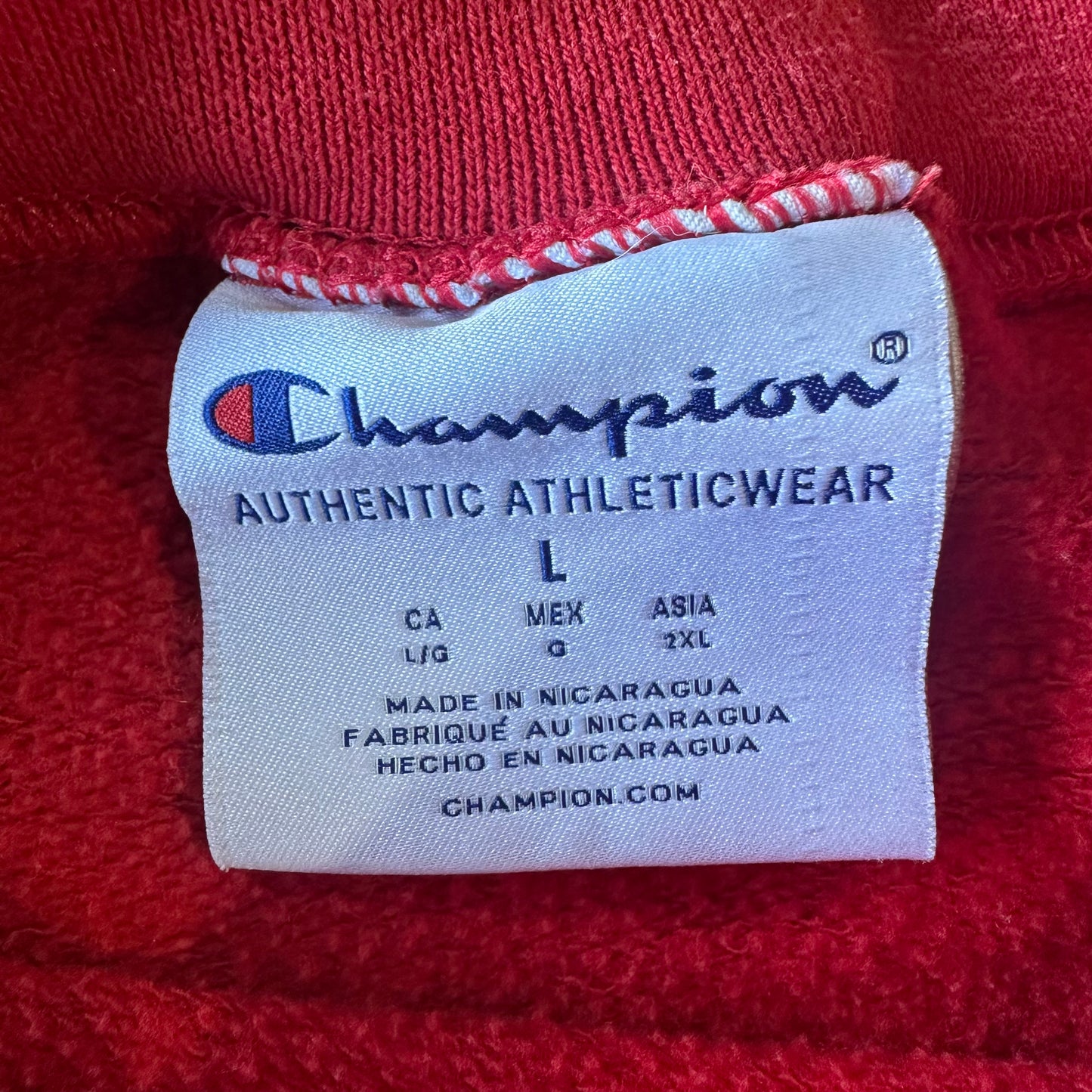 Hoodie Champion De San Diego State University De Hombre Talla L Color Rojo Moderno