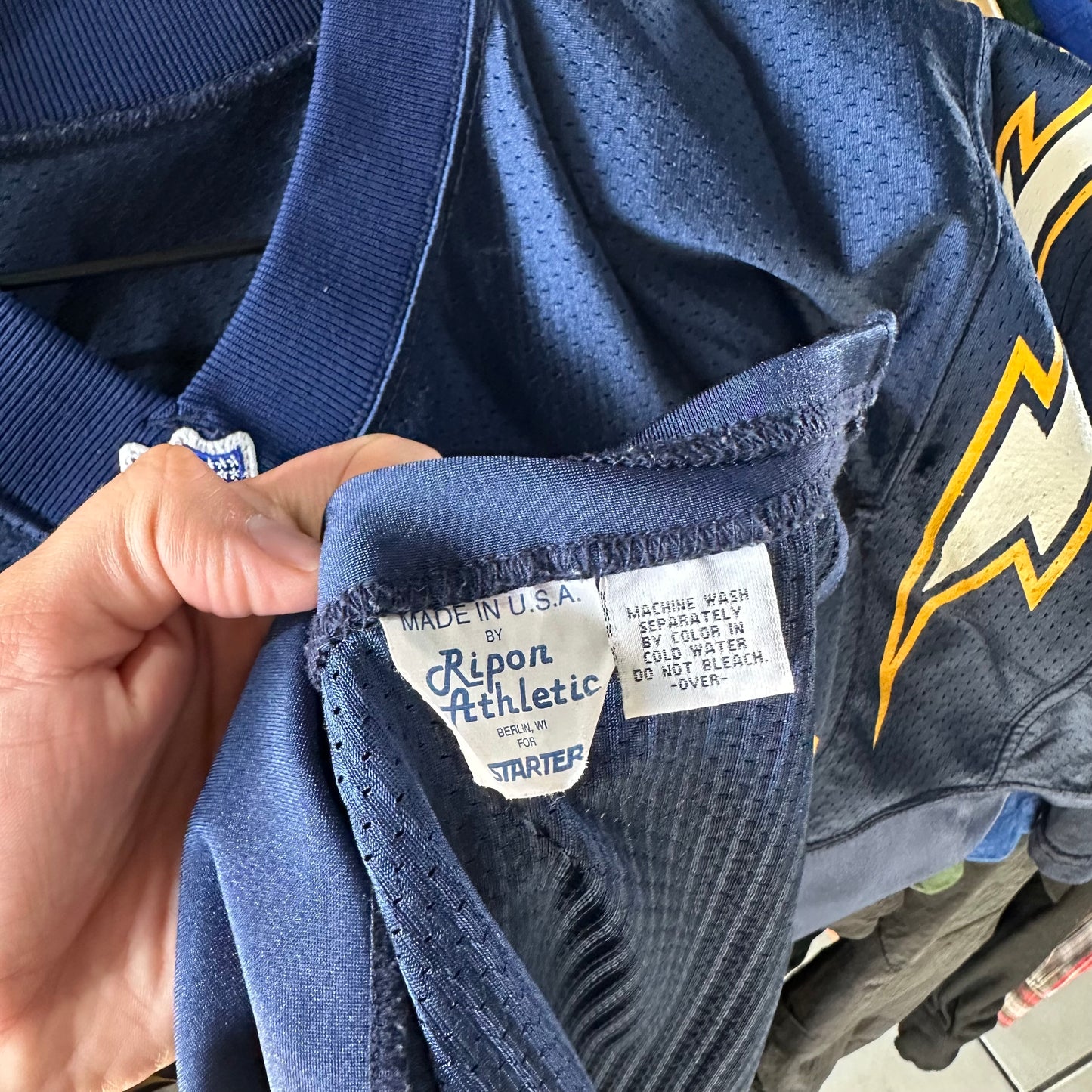 Jersey Shawne Merriman #56 San Diego Chargers Starter Pro Line Authentic De Hombre Talla 50