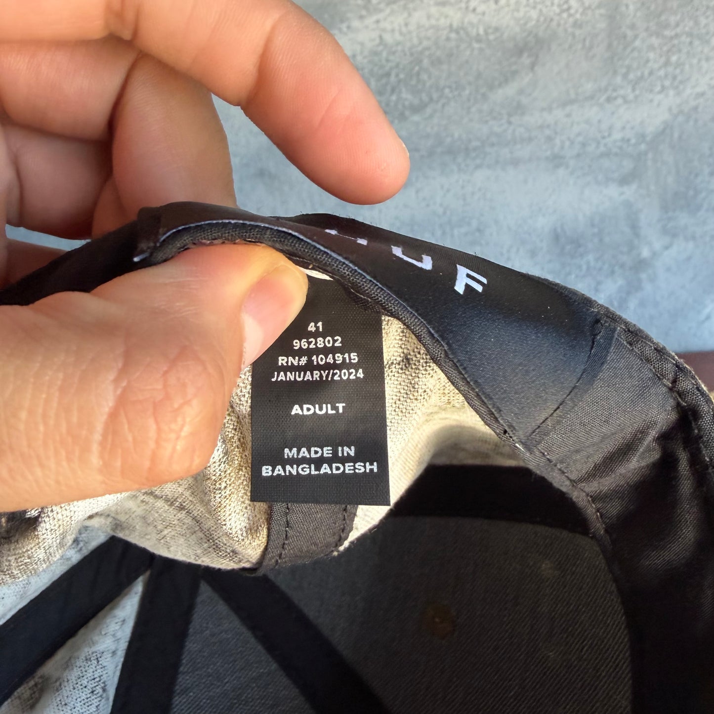 Gorra de 6 Paneles Huf Colab Realtree De Hombre Snapback Camo