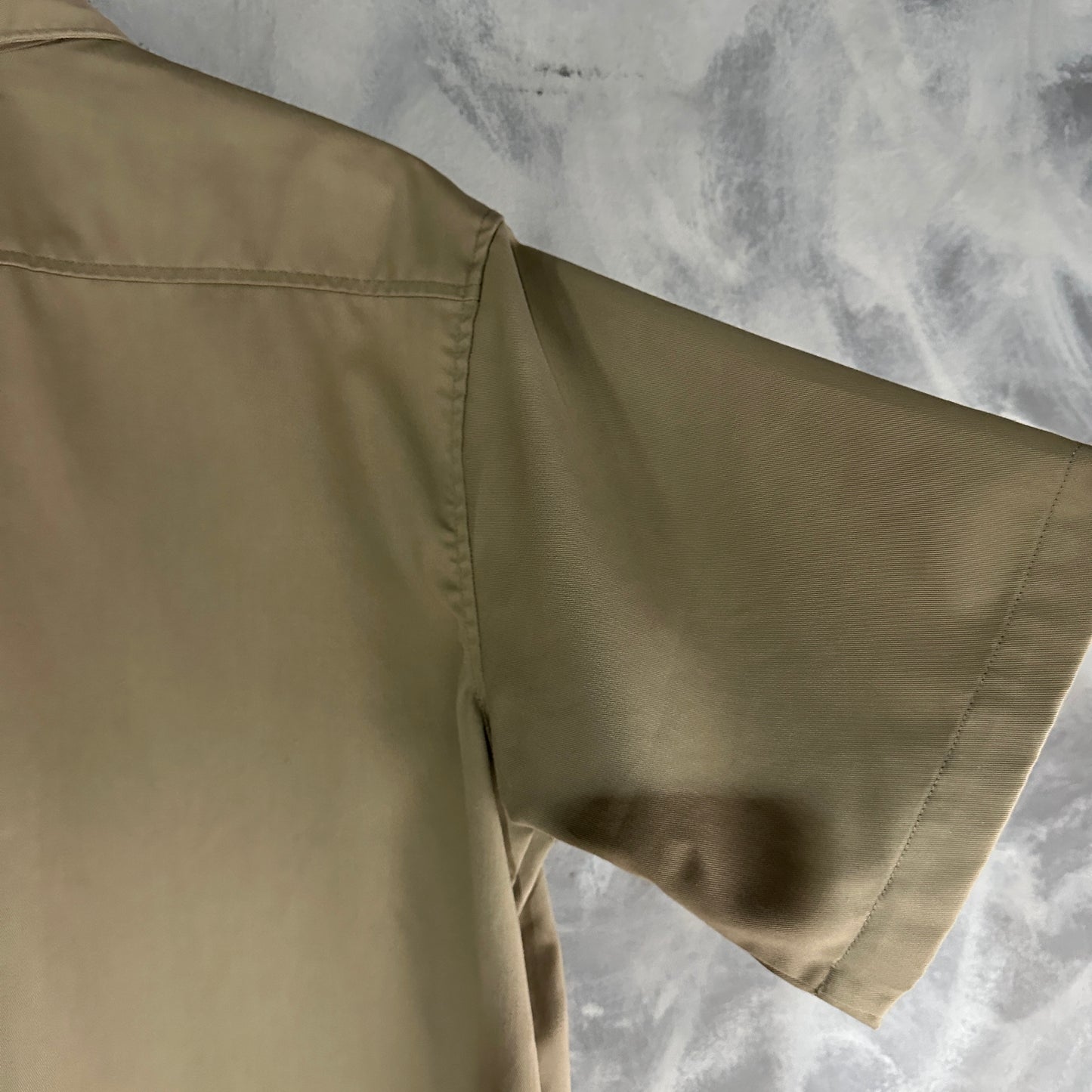 Camisa De Trabajo Carhartt De Hombre Talla L Color Cafe Beige O Camel De Botones Workwear