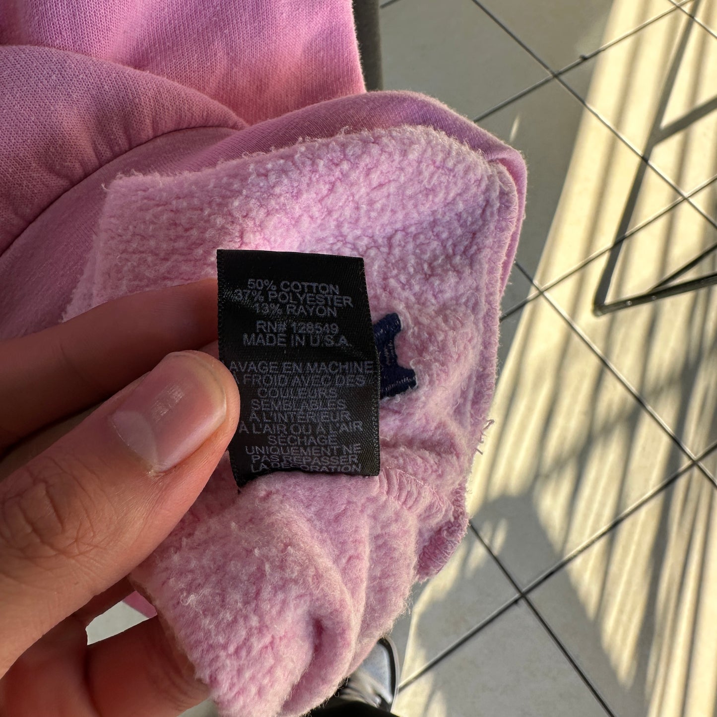 Sueter Aviator Nation De Mujer Talla S Color Rosa Con Trueno Negro