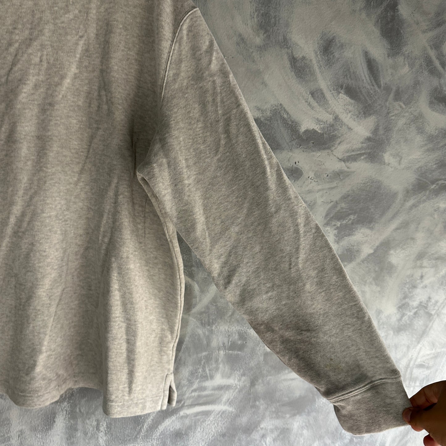 Sueter Polo Ralph Lauren De 1/4 De Hombre Talla 2XL Color Gris Prepy Lujo Silencioso