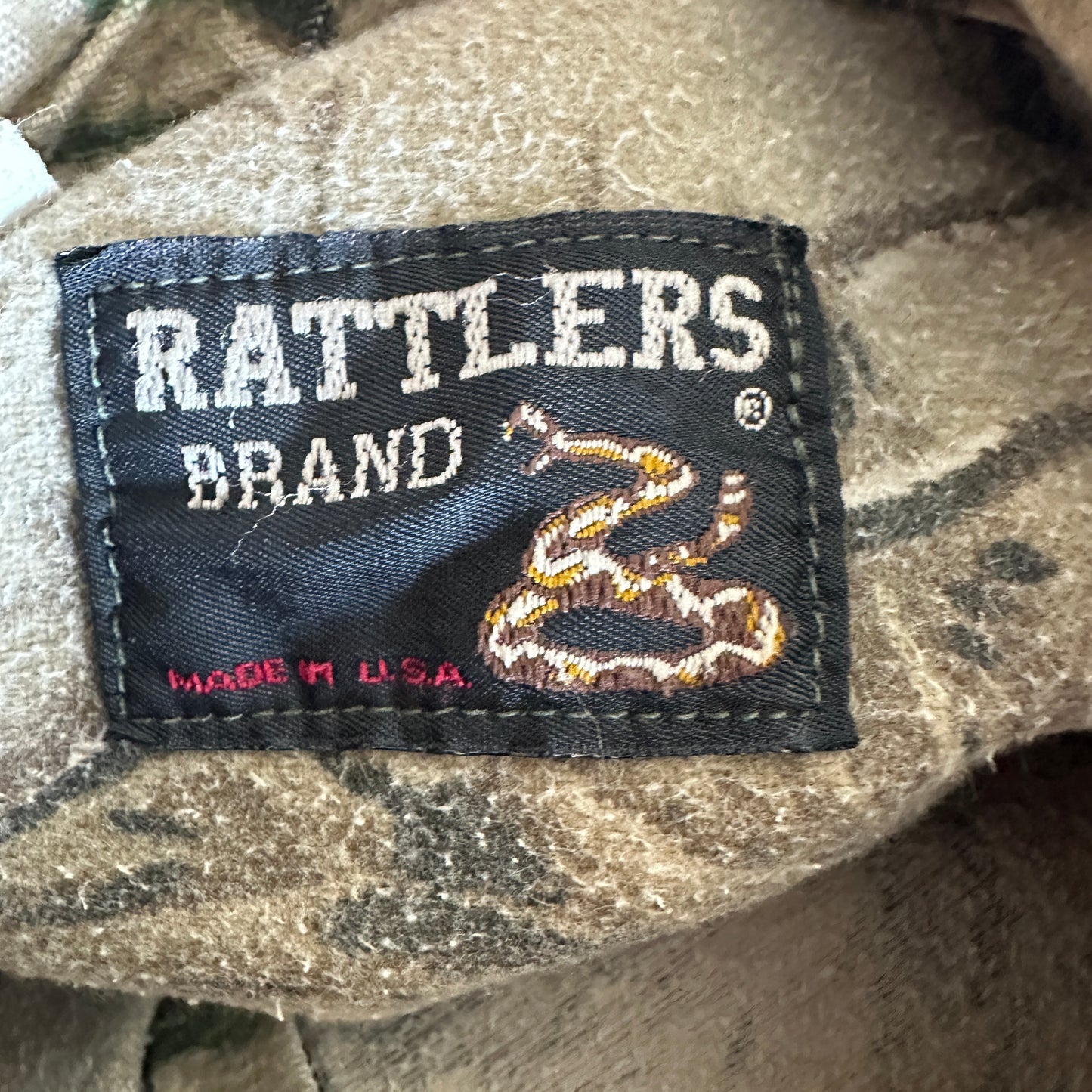 Camisa De Botones De Camuflaje Rattlers De Hombre Talla M Color Verde Realtree