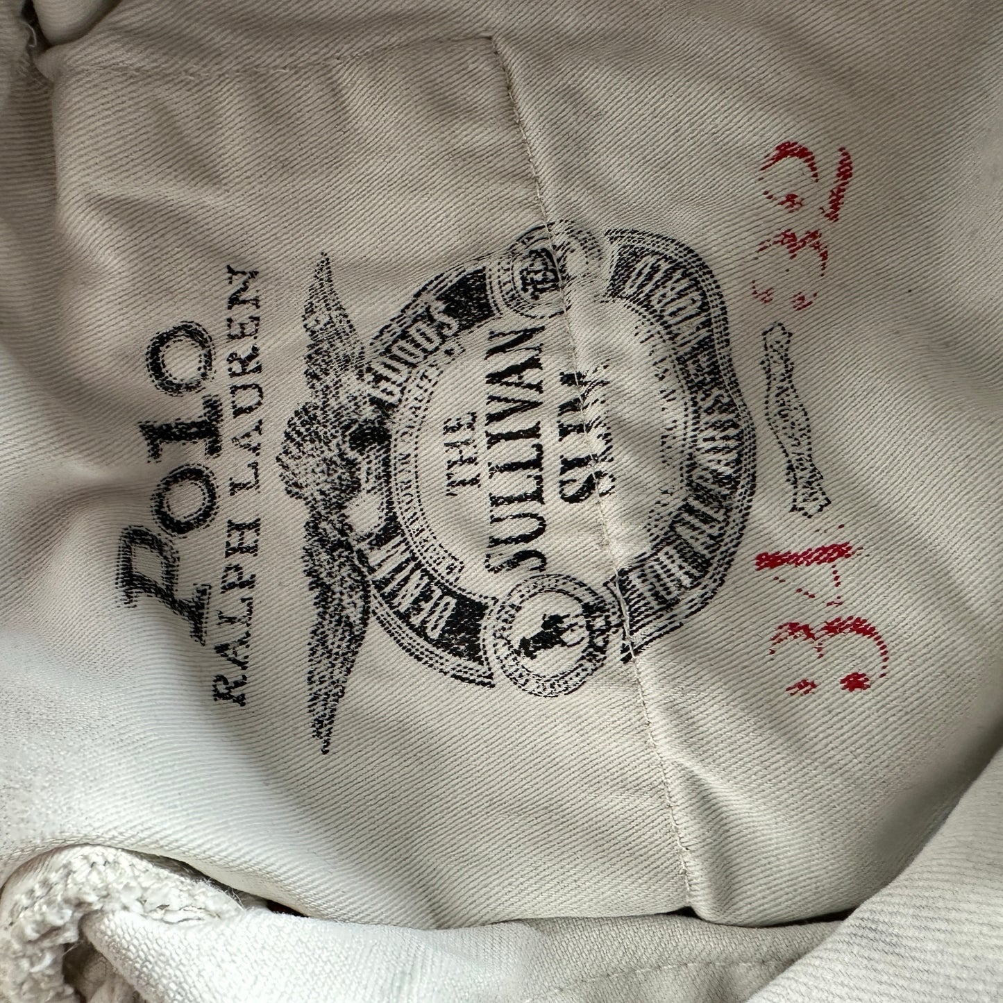 Pantalon Slim Polo Ralph Lauren De Hombre Talla 34x32 Color Blanco