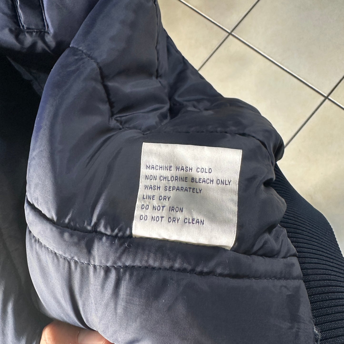 Chamarra Bomber De San Diego Padres De Hombre Talla 2XL Color Azul Majestic