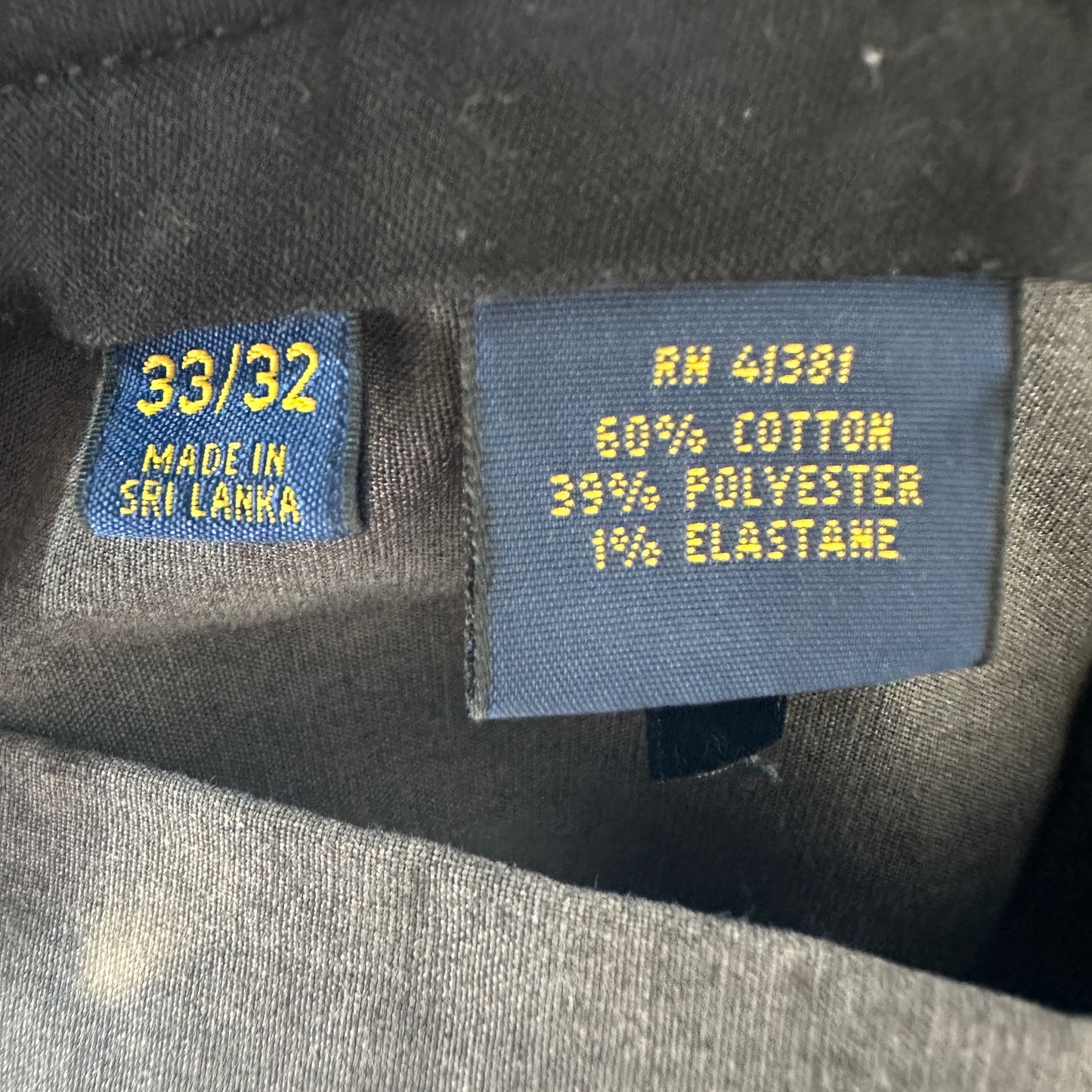 Pantalon De Vestir Polo Ralph Lauren De Hombre Talla 33x32 Clasic Fit Color Gris