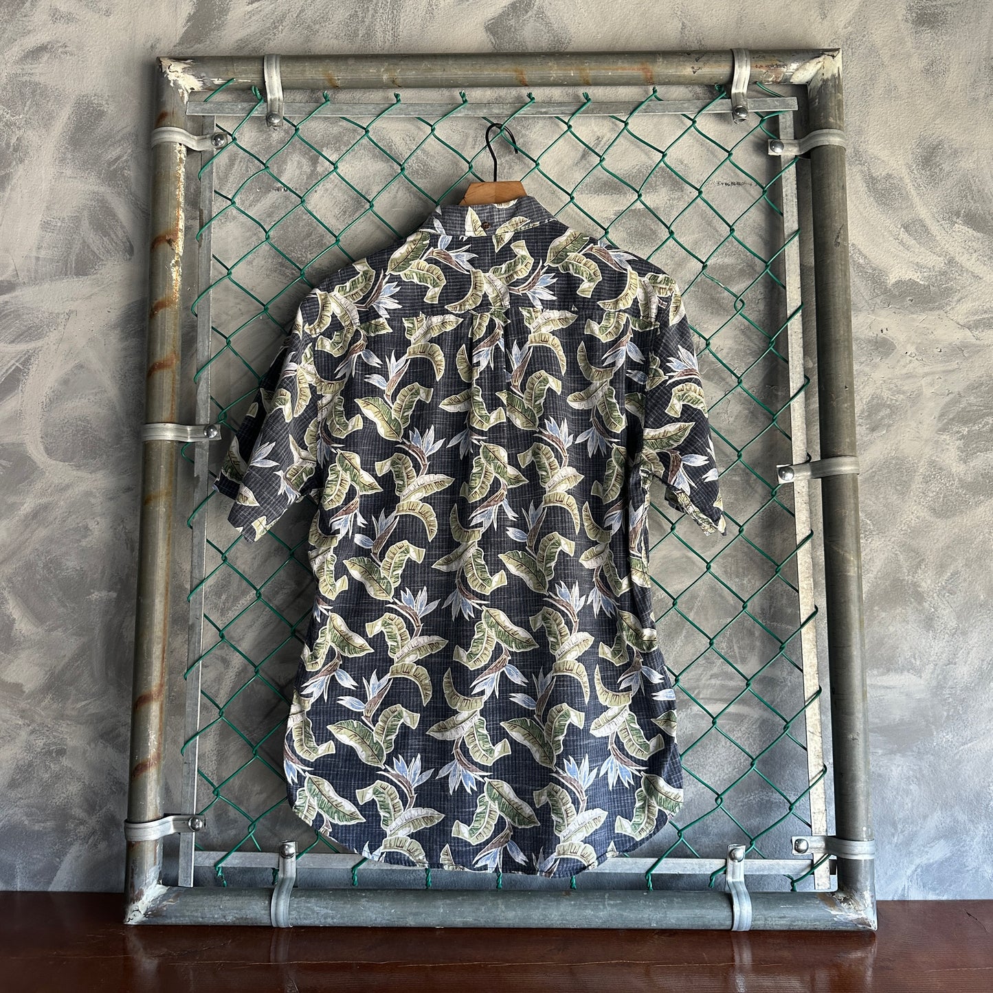 Camisa De Botones Hawaiana Reyn Spooner De Hombre Talla L Color Azul  Floral Ave Del Paraíso