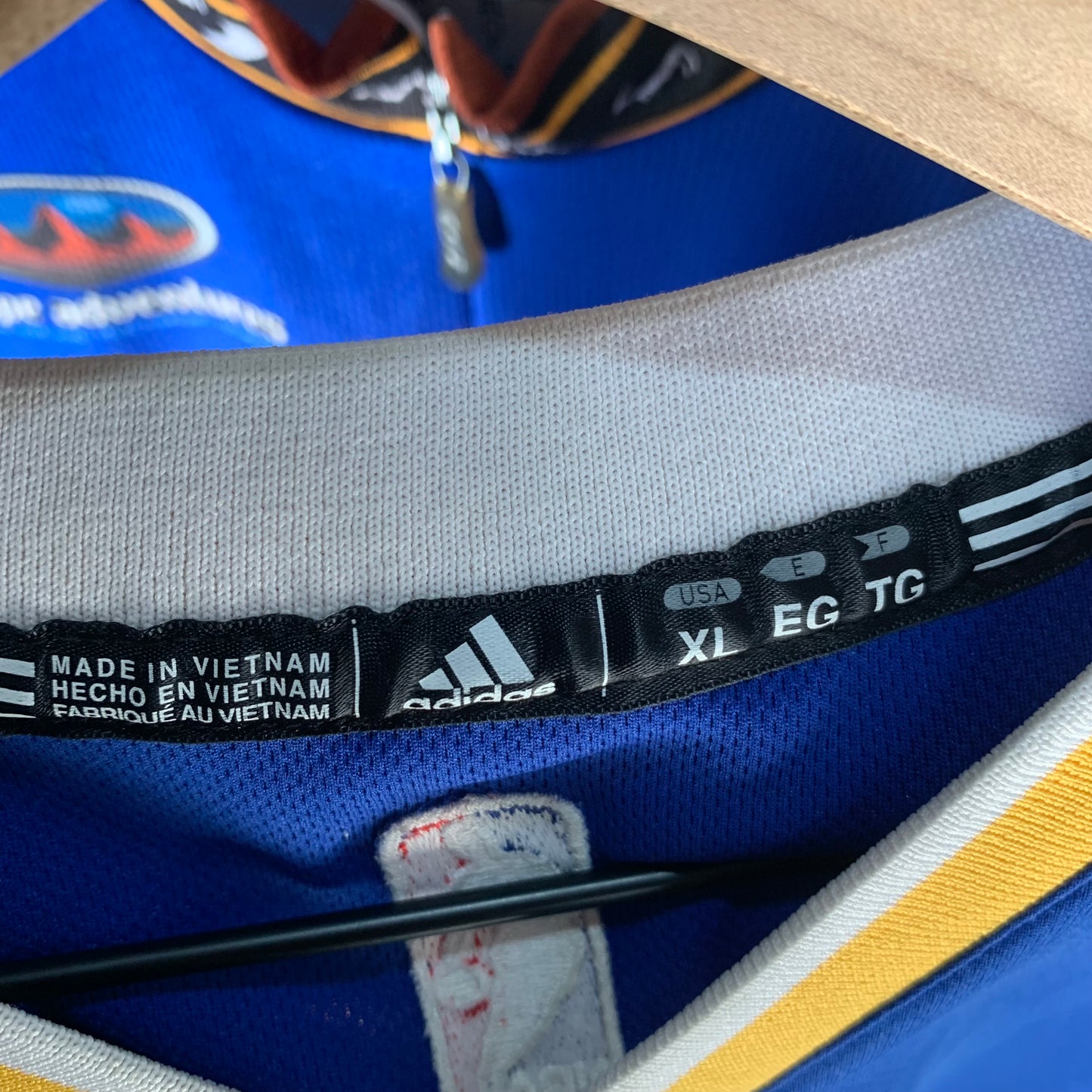 Jersey De Basquetbol Para Hombre Talla XL Color Azul Golden State NBA #30 Curry