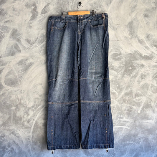 Pantalón Marithe Francois Girbaud Para Hombre Talla 34 De Mezclilla Color Azul