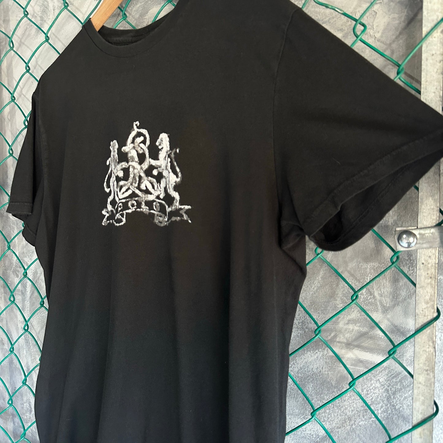 Camisa Vintage Polo Ralph Lauren De Hombre Talla L Con Logo De Leones