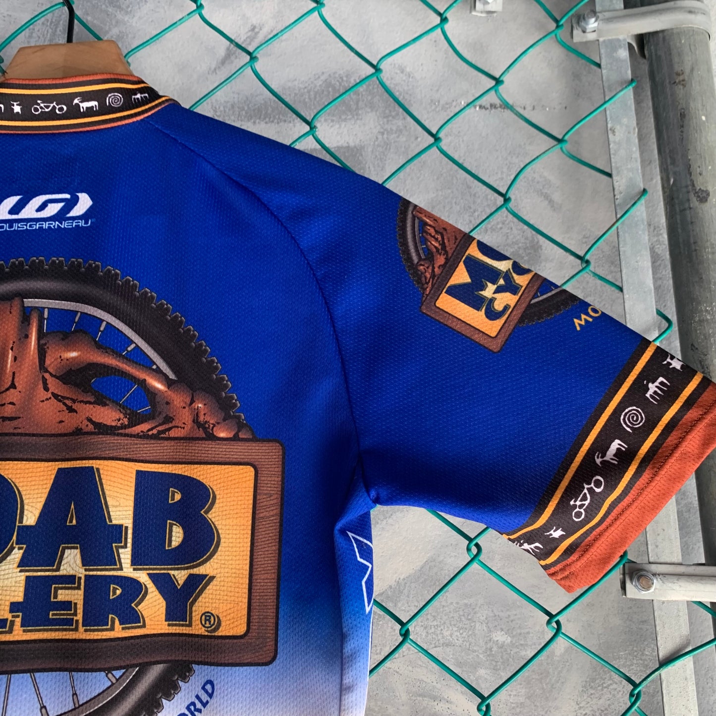 Playera De Ciclismo Para Hombre Talla S Color Azul Moab Cyclery
