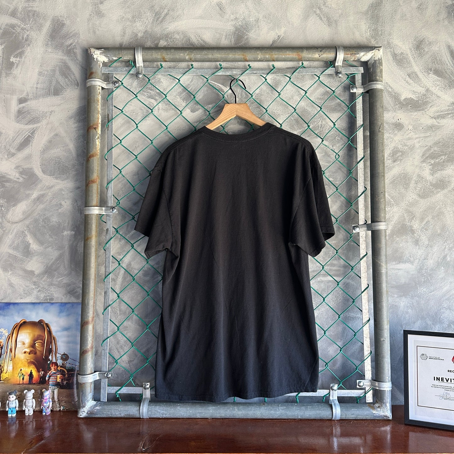 Camisa Baby Keem De Hombre Talla L Color Negro Rap tee Original Big Stepers Tour