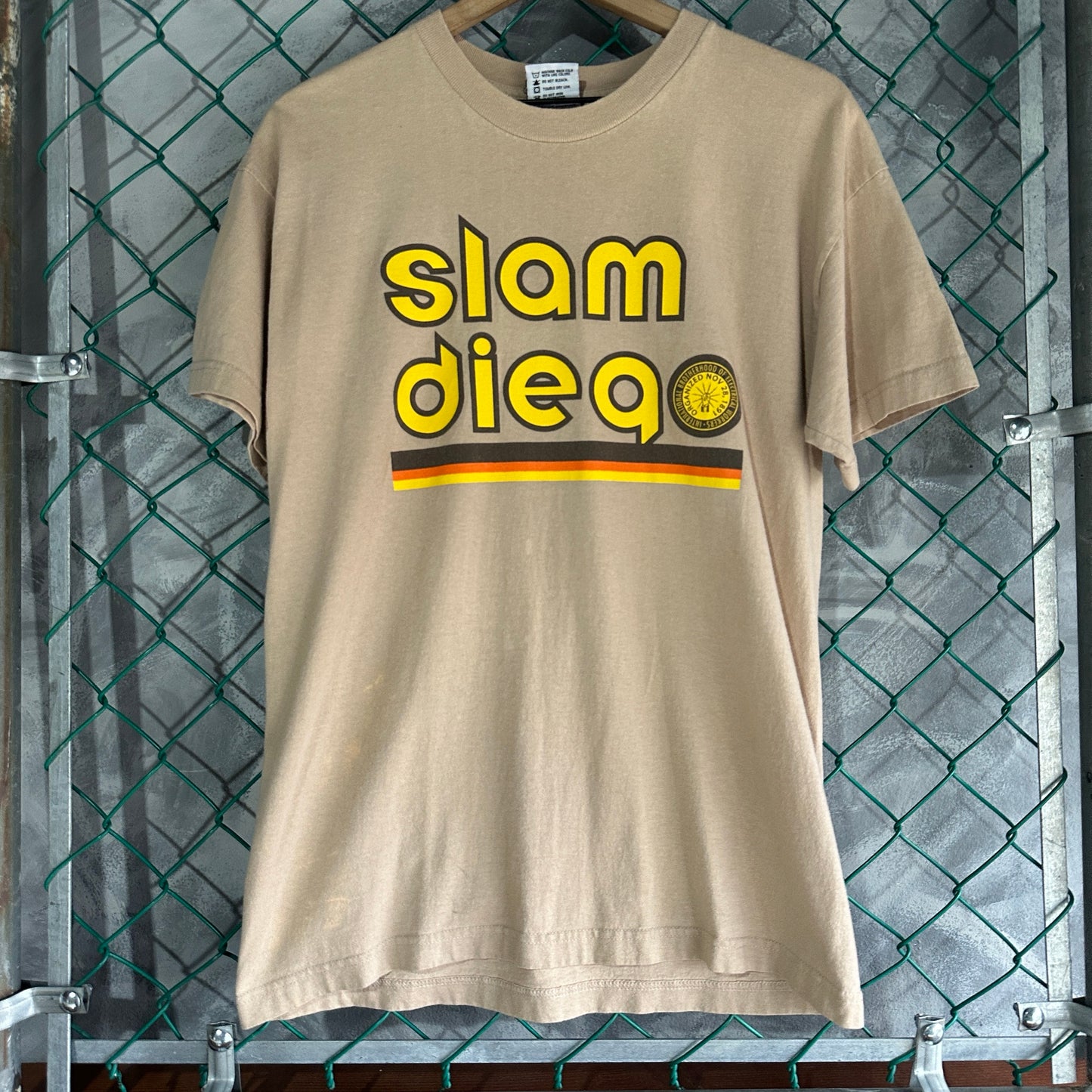Camisa Vintage De San Diego Padres De Hombre Talla L Color Cafe