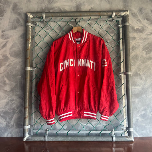 Chamarra De Cincinnati Reds Starter De Hombre Talla M Color Rojo Vintage