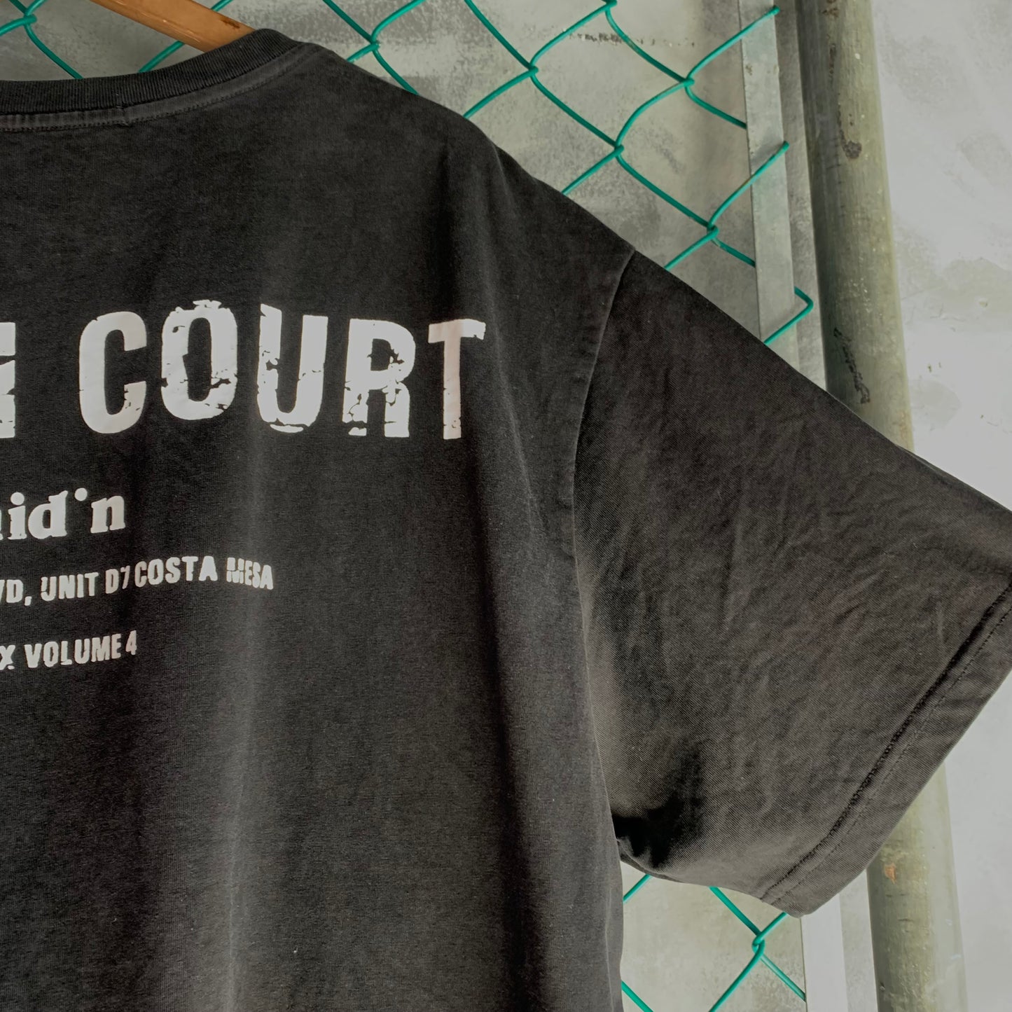 Playera Haven Court Para Hombre Talla XL Color Negro HID'N