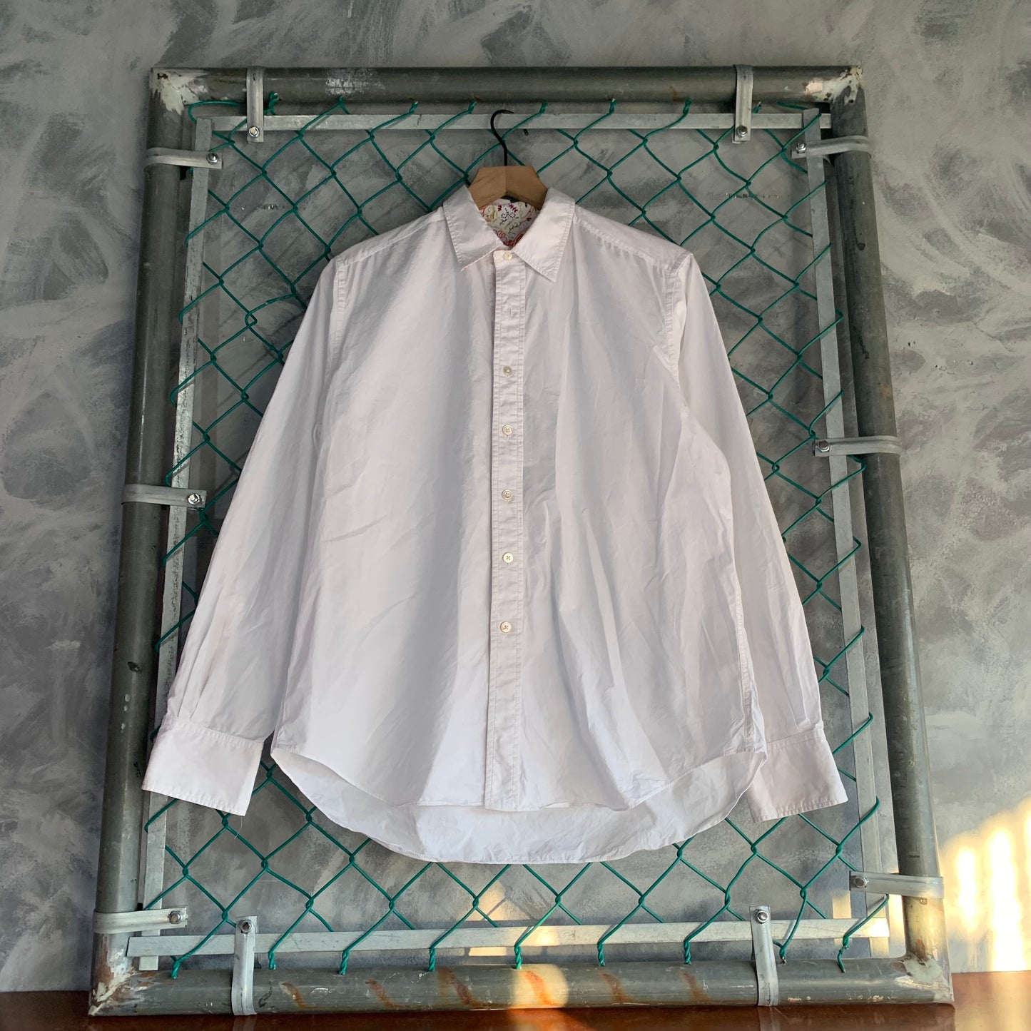 Camisa De Vestir Robert Grahem Para Hombre Talla M Color Blanco