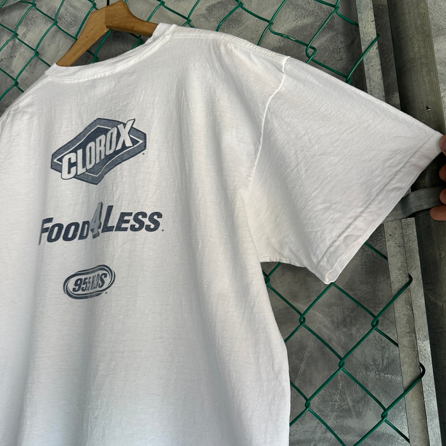 Camisa Vintage Angels Anaheim De Hombre Talla XL Color Blanco Champions 2002