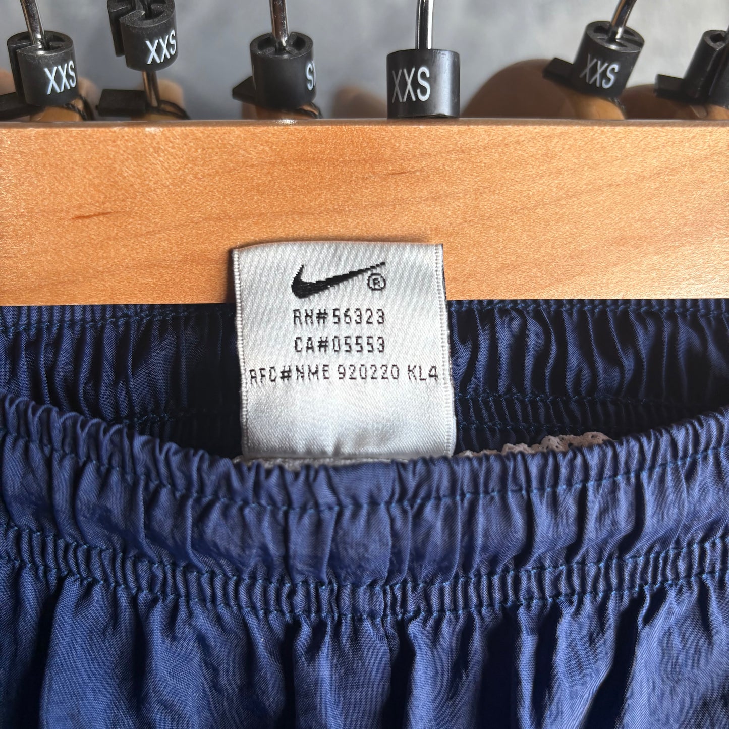 Short Deportivo Nike Hombre M Azul Marino Vintage