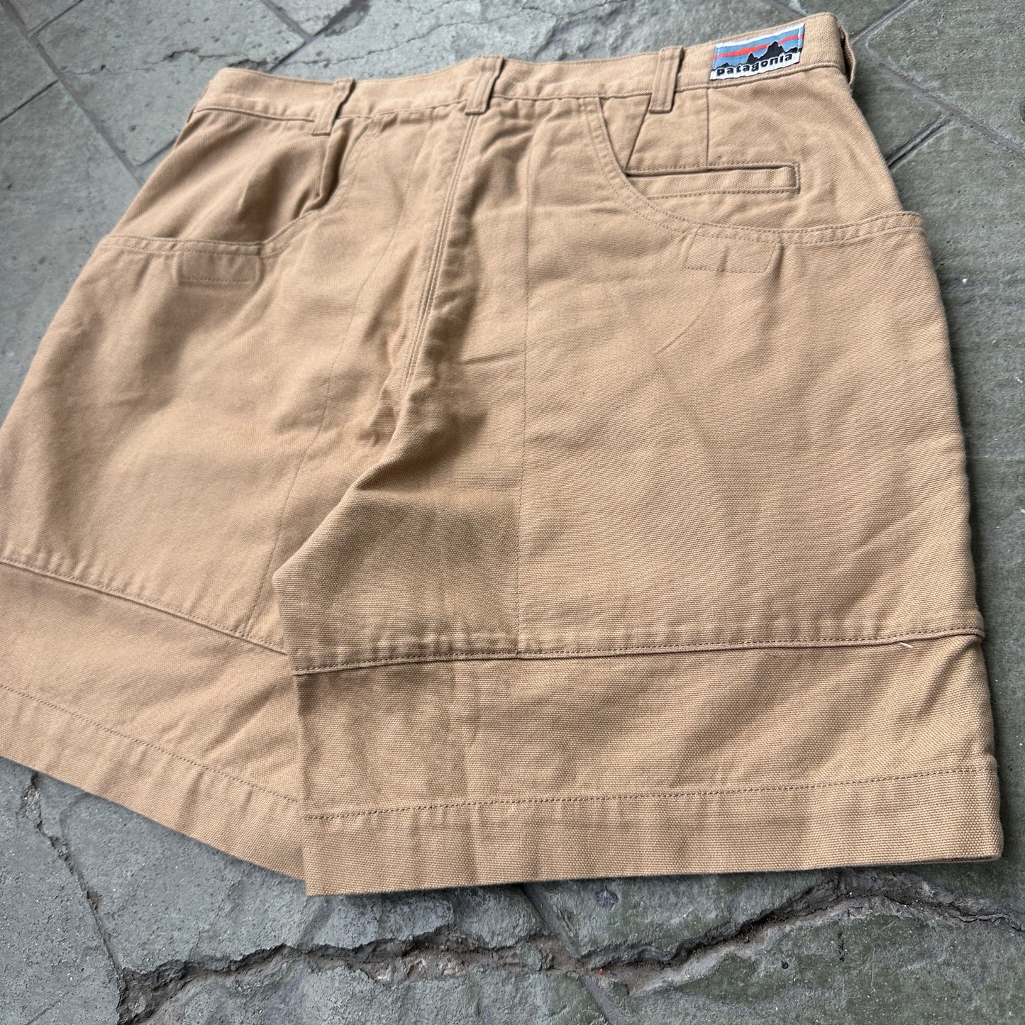 Short Patagonia Vintage De Hombre Talla 32 Color Beige 70s Safari Alpinismo