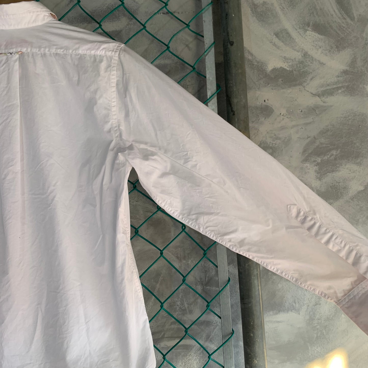 Camisa De Vestir Robert Grahem Para Hombre Talla M Color Blanco