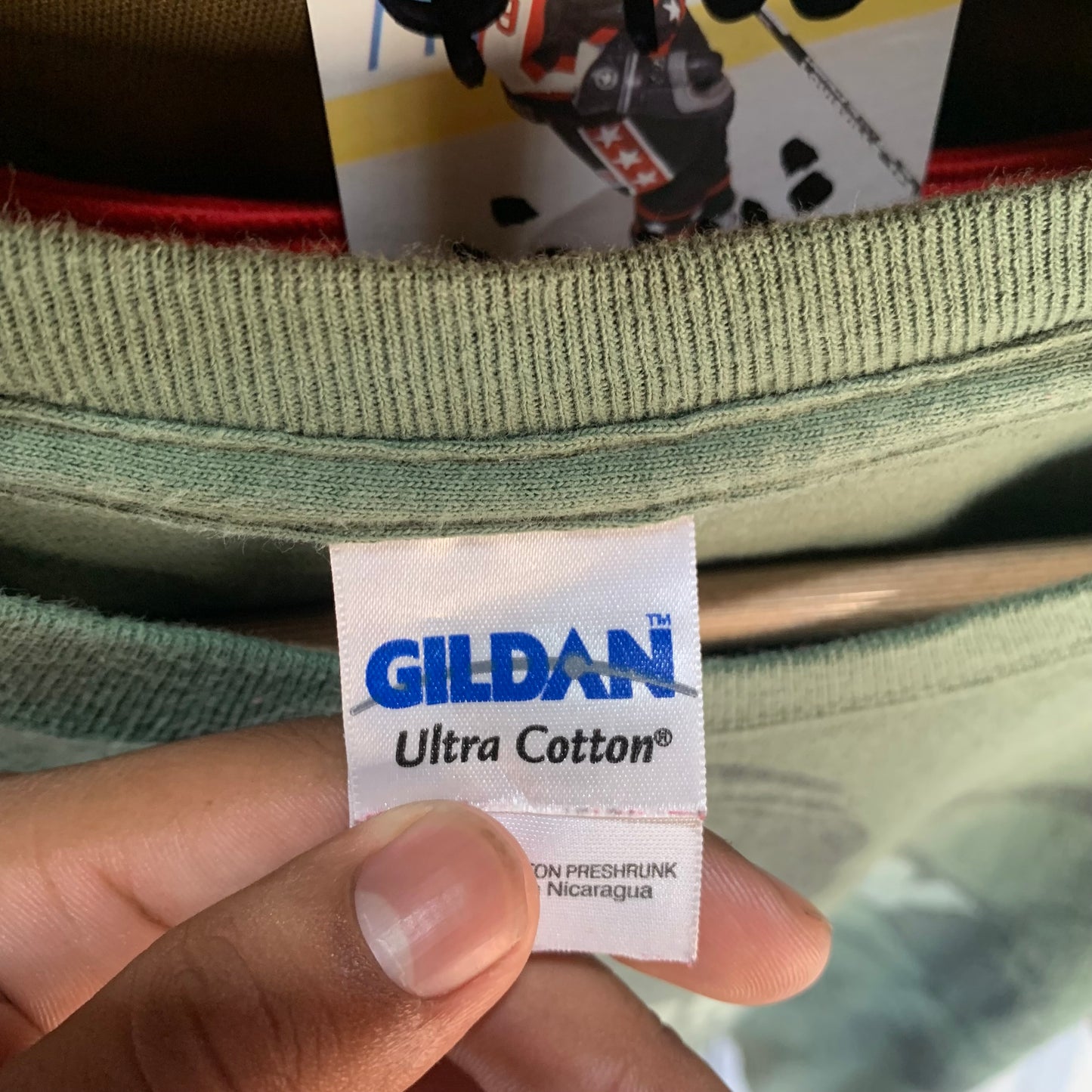 Playera Gildan Para Hombre Talla L Color Verde Call Of Duty Black Ops