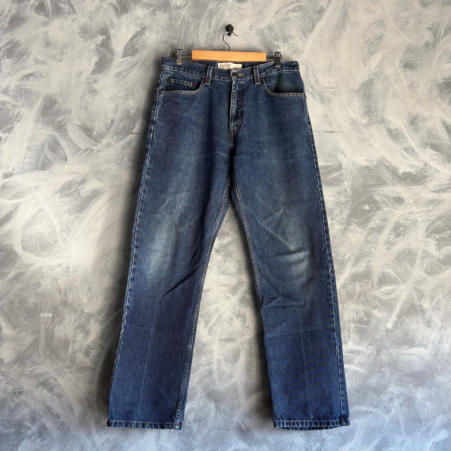 Pantalón Levi’s Strauss Para Hombre Talla 33x30 Azul de Mezclilla Corte Regular