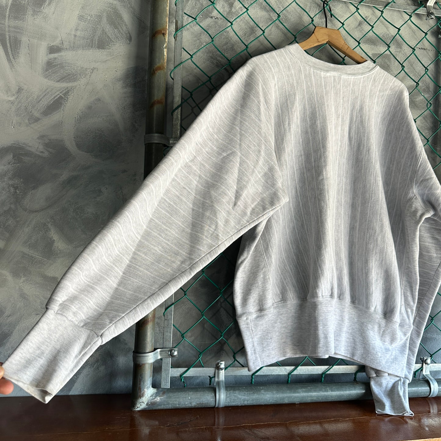 Suéter Vintage Colegial Pikeville De Hombre Talla Xl Color Gris 90s Universitario USA