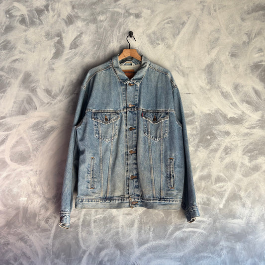 Chaqueta De Mezclilla Vintage Levi's Para Hombre Desvanecido