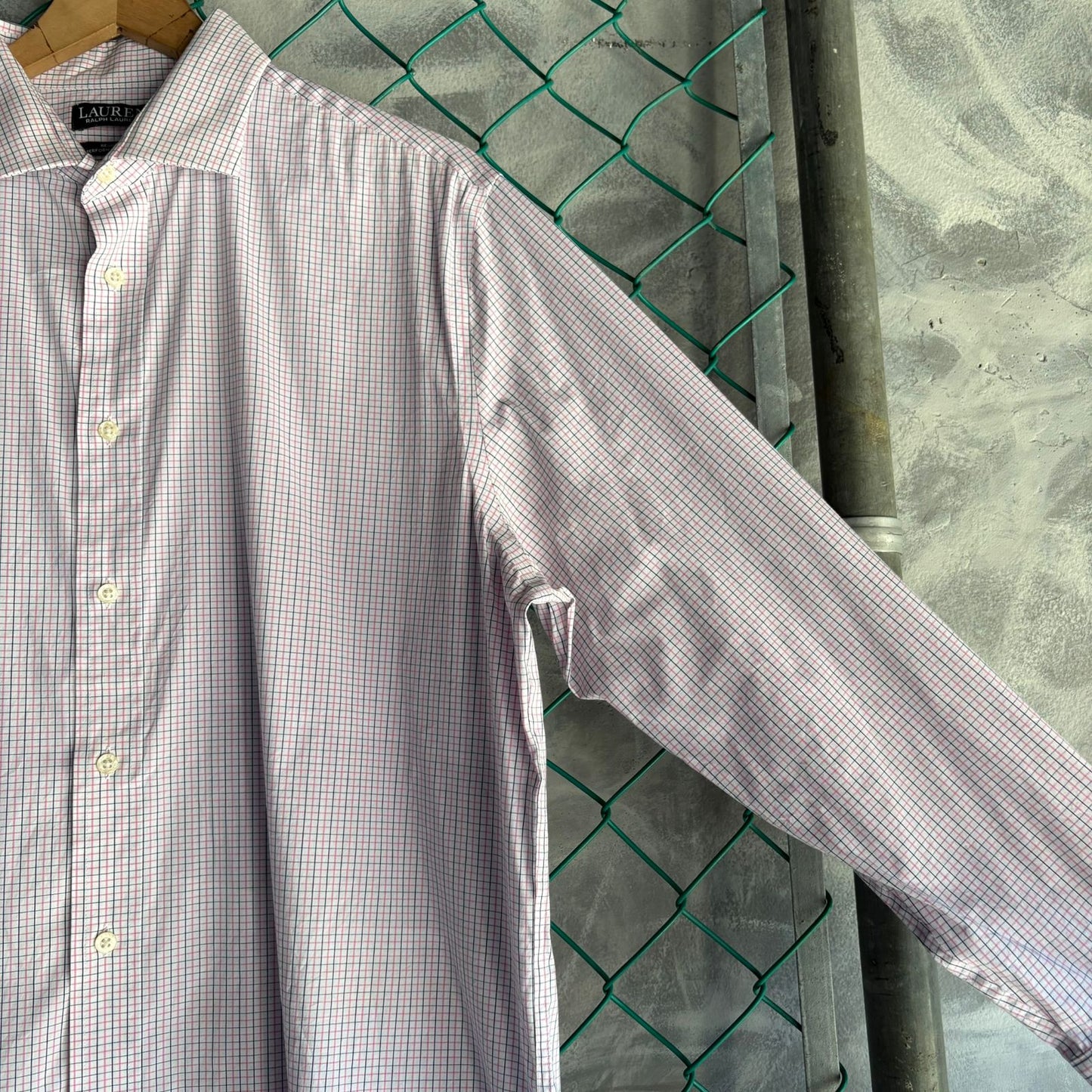 Camisa De Botones Polo Ralph Lauren De Hombre Talla L Color Blanco De Cuadros