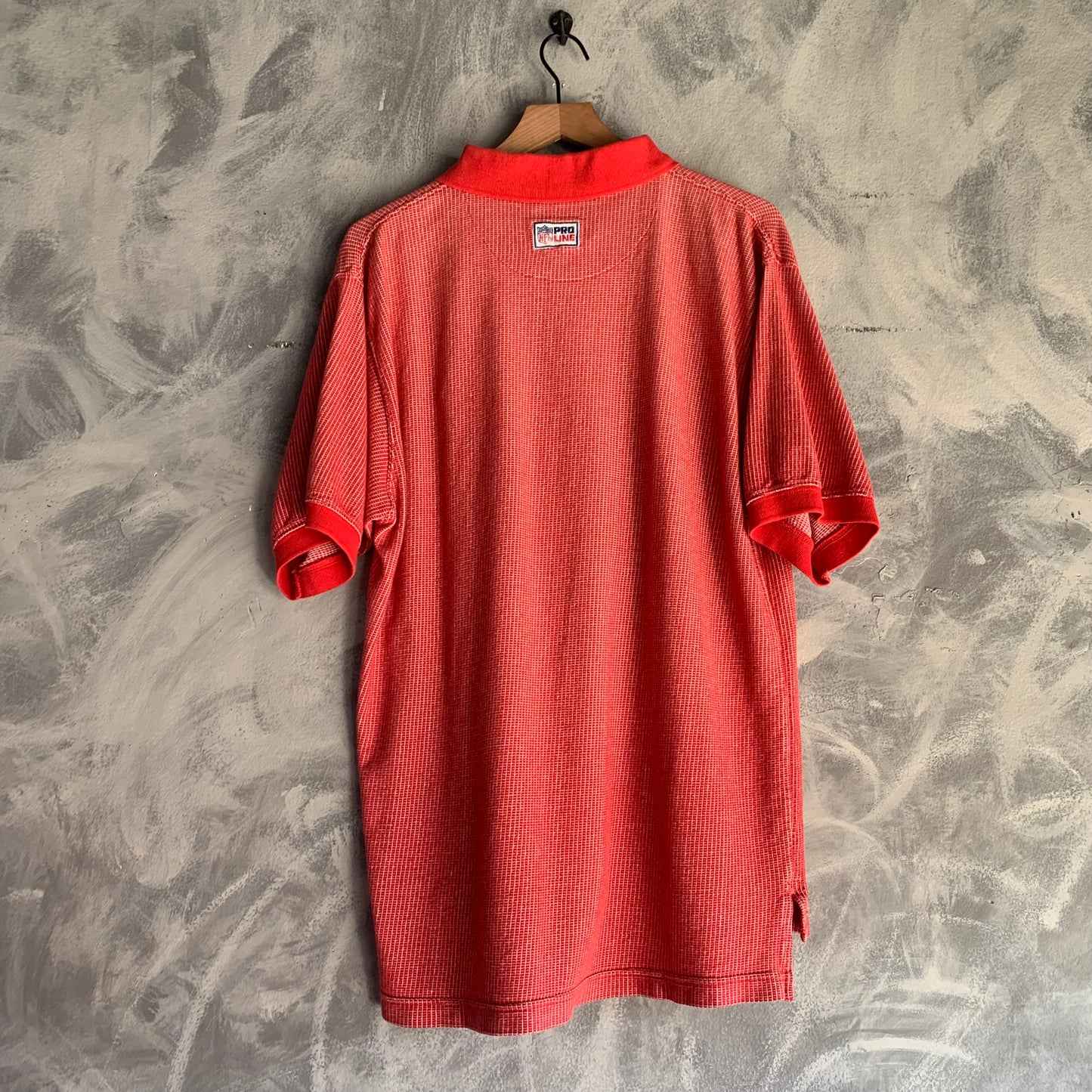 Polo Pro Line Para Hombre Talla L Color Rojo NFL Kansas City