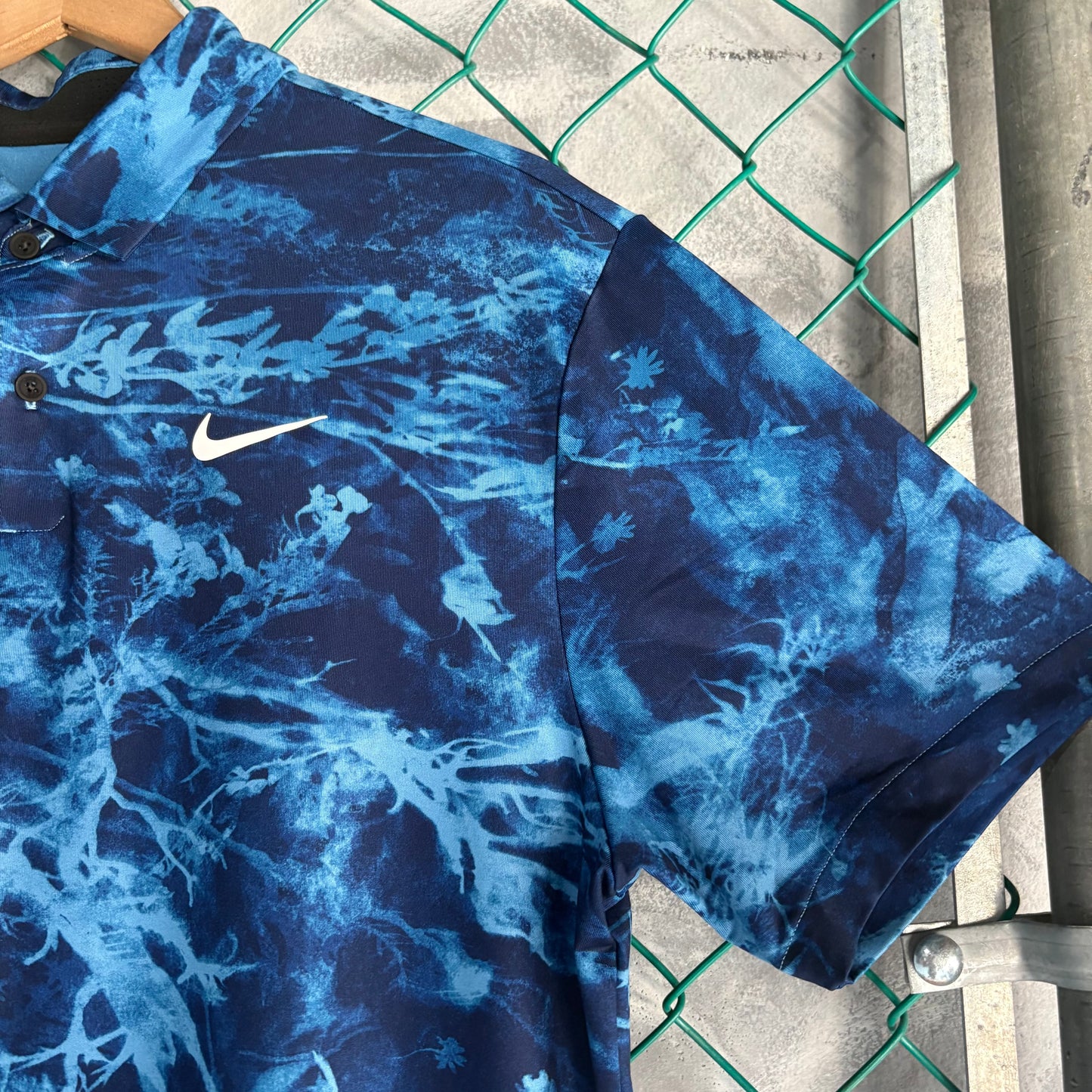 Polo Nike Hombre M Azul Cowboys NFL Golf