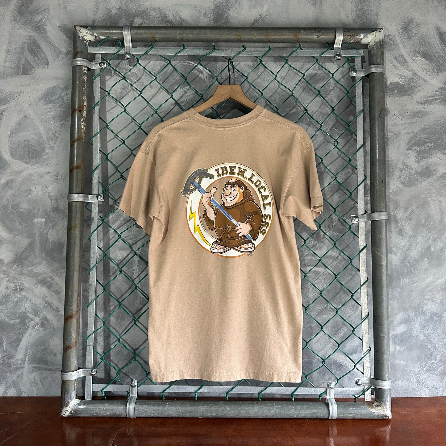 Camisa Vintage De San Diego Padres De Hombre Talla L Color Cafe