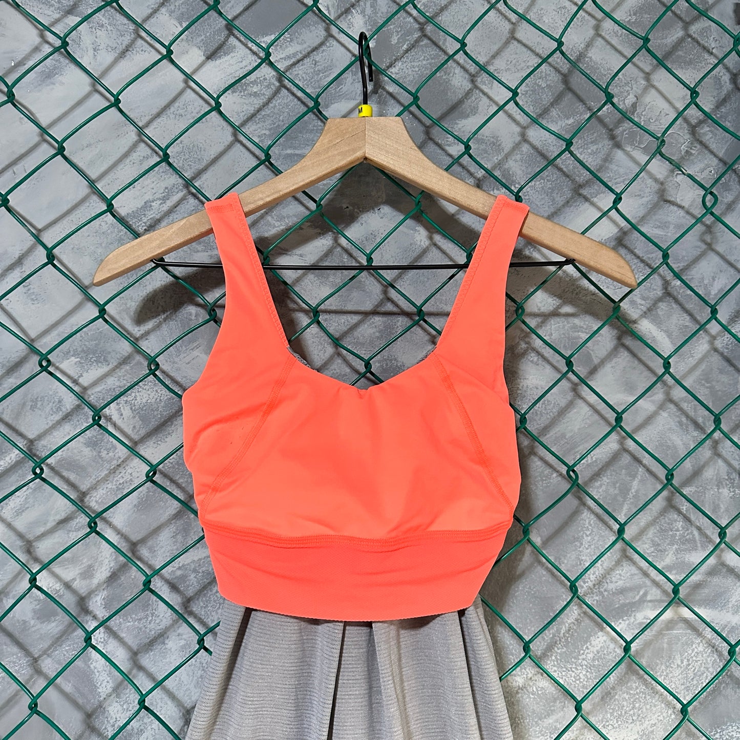 Top O Blusa Lululemon De Mujer Talla 4 Color Salmon Gris Gimnasio Pilates Yoga