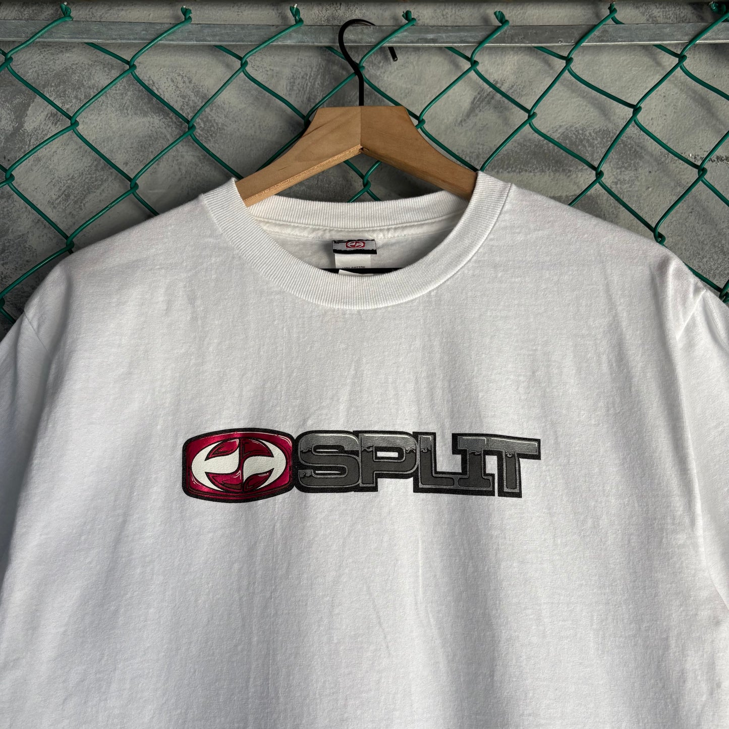 Playera Split Para Hombre Talla M Color Blanco