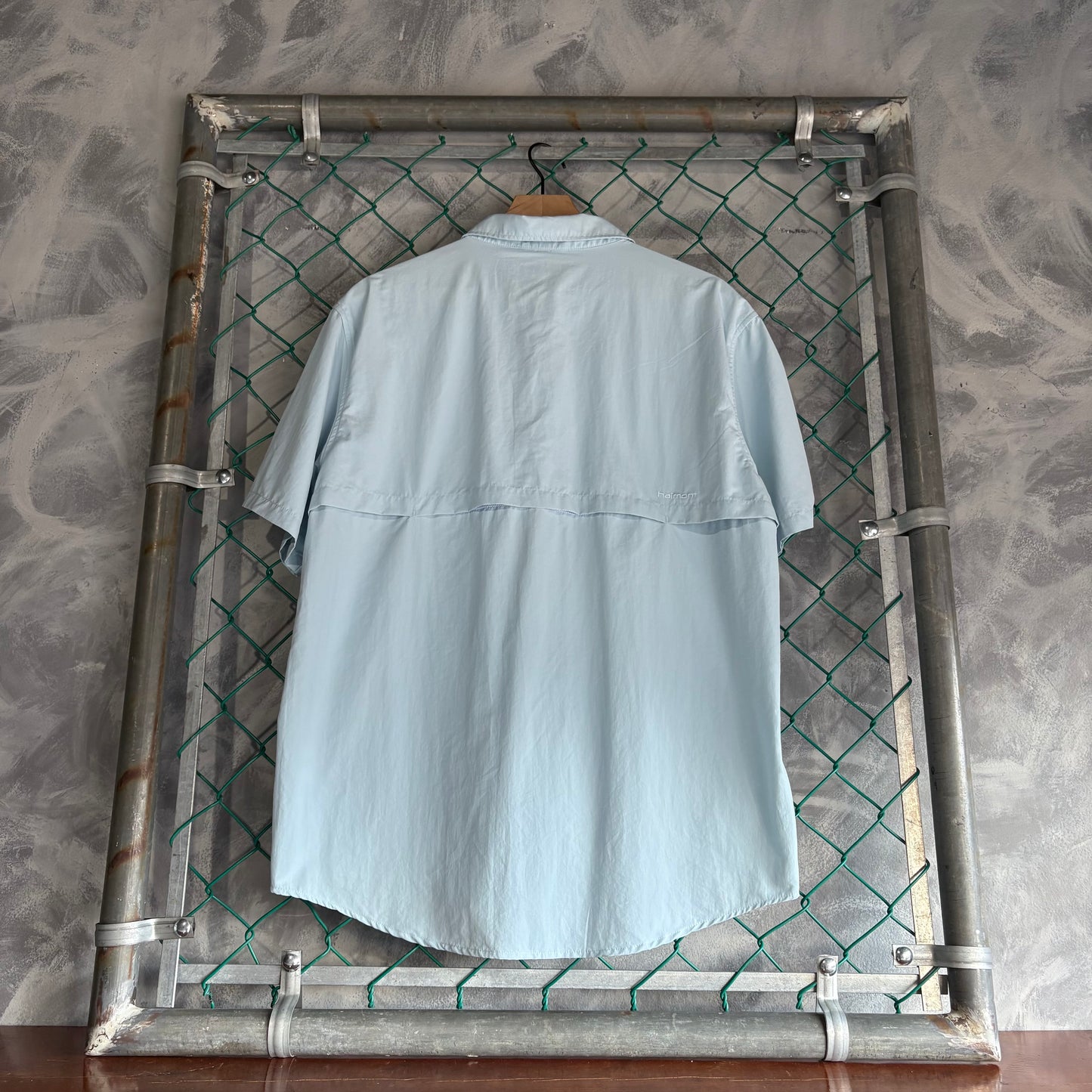 Camisa de botones Haimont Hombre XL Azul Bajo