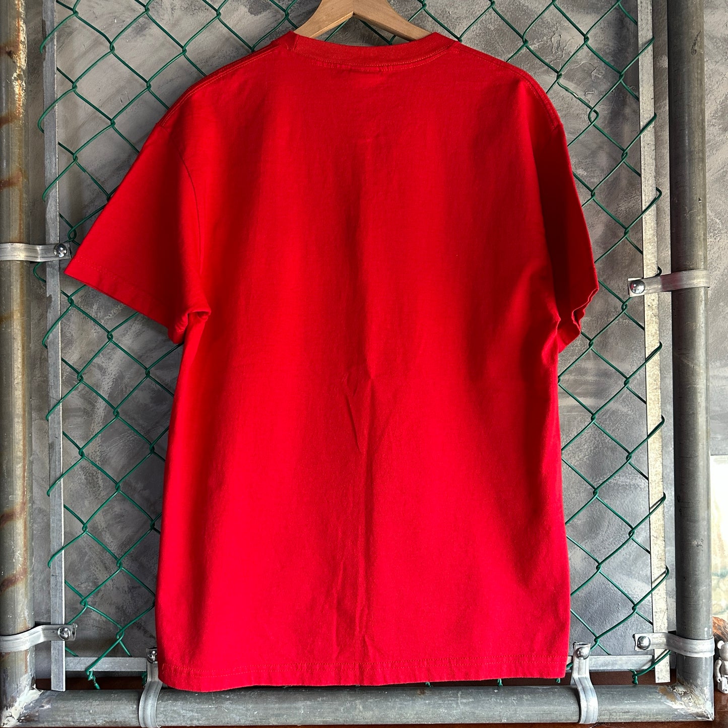 Camisa Vintage DE M&M Amarillo De Hombre Talla L Color Rojo Navideno