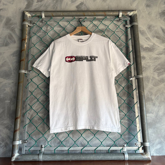 Playera Split Para Hombre Talla M Color Blanco