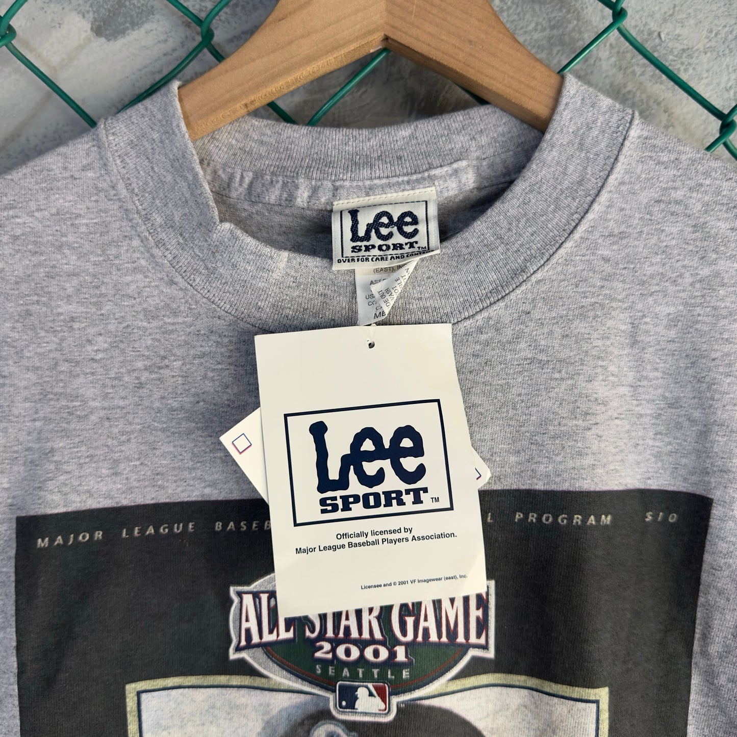 Camisa Vintage Lee Sports De Hombre Talla M Color Gris Béisbol Del Jugador Ichiro Deadstock