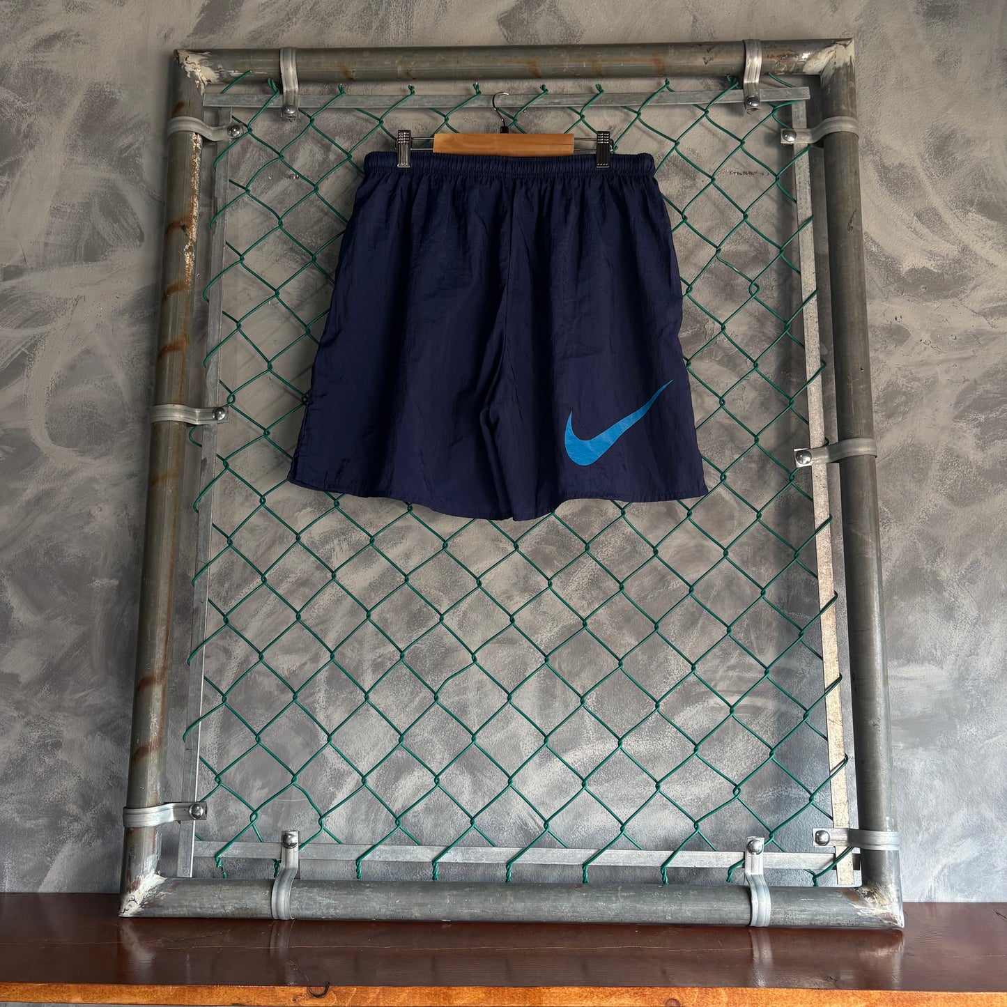 Short Deportivo Nike Hombre M Azul Marino Vintage