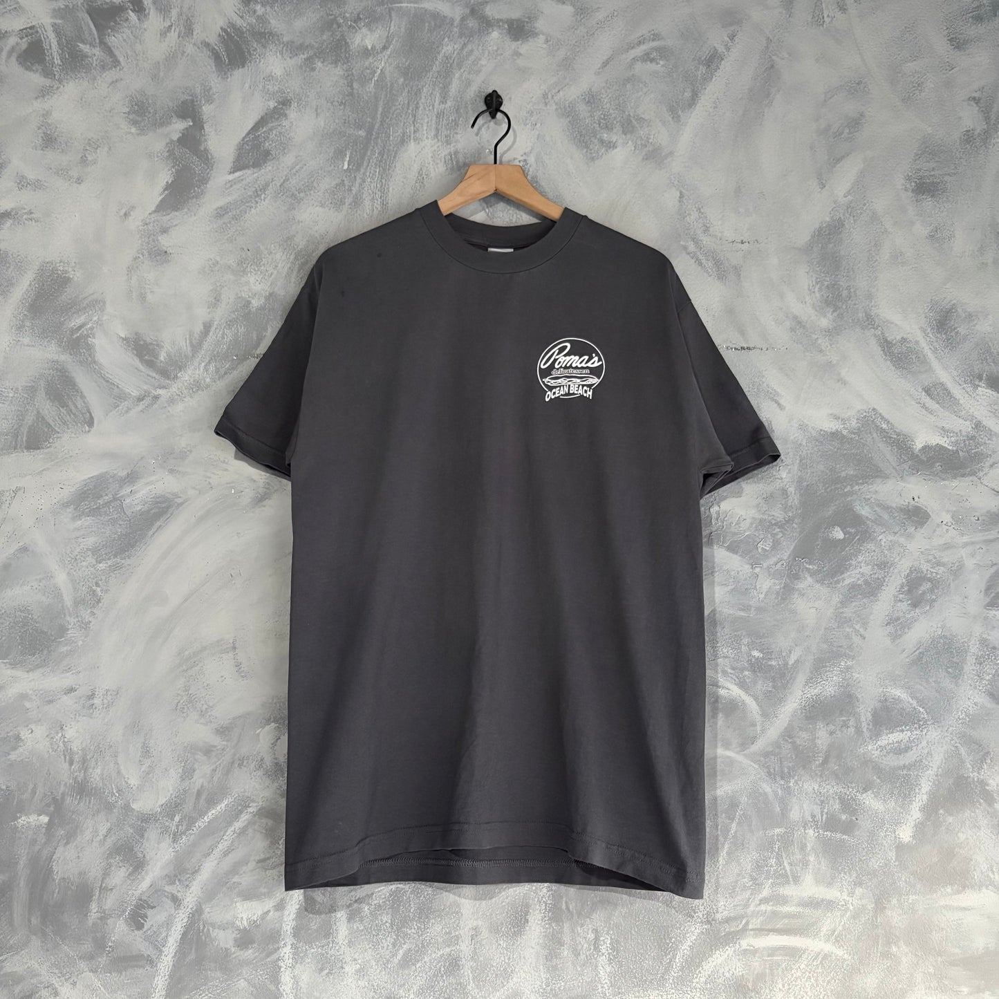 Playera AAA Para Hombre Talla L Color Gris Pama’s Ocean Beach