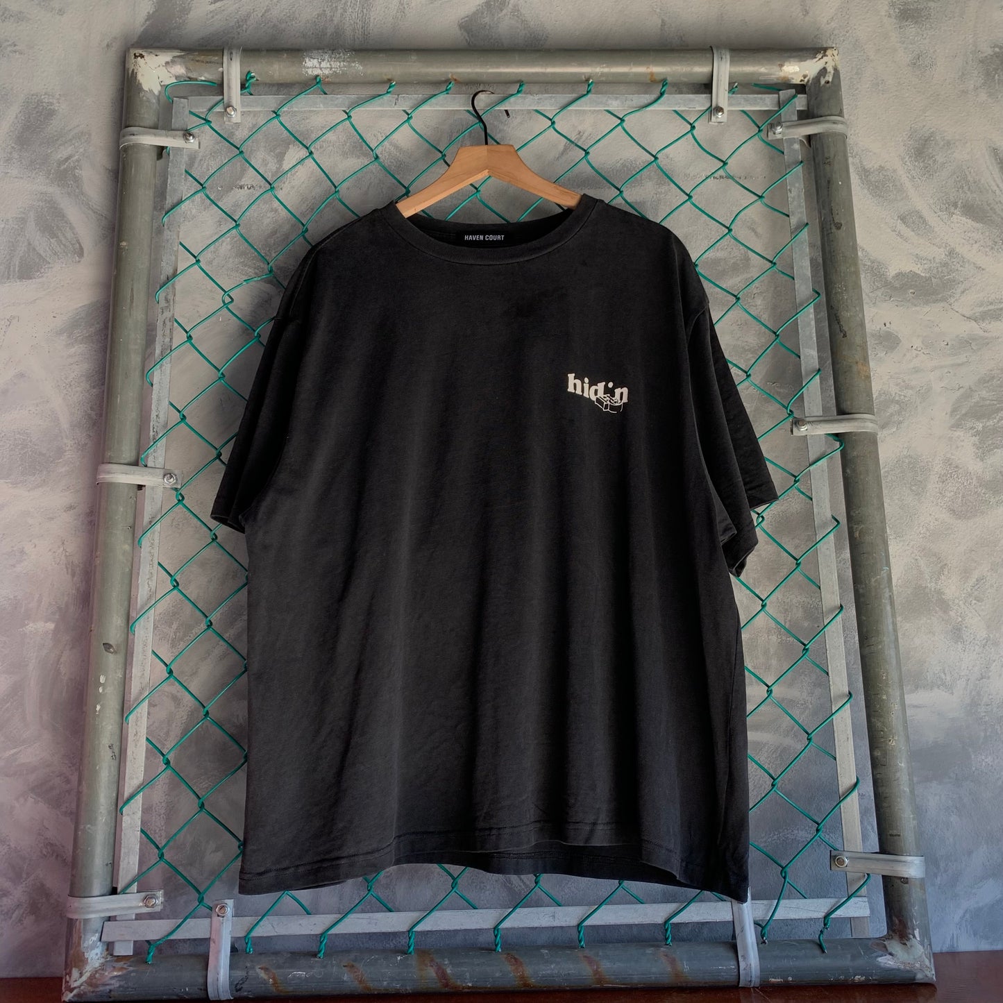 Playera Haven Court Para Hombre Talla XL Color Negro HID'N